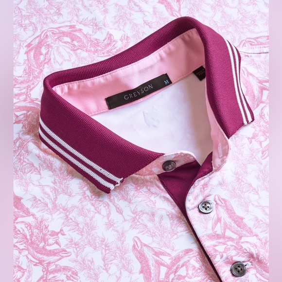 GREYSON ⛳️ DOLPHIN ISLAND POLO in Arctic - Picture 4 of 12